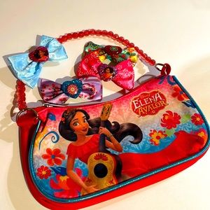 Elena of Avalor Purse and Hair Clips
